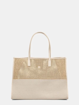 Tommy Hilfiger torebka kolor beżowy AW0AW17640