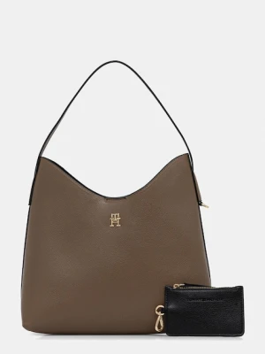 Tommy Hilfiger torebka kolor beżowy AW0AW18140