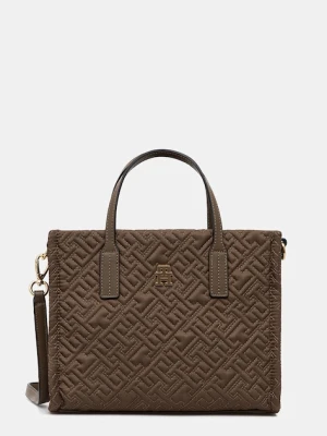 Tommy Hilfiger torebka kolor beżowy AW0AW18162