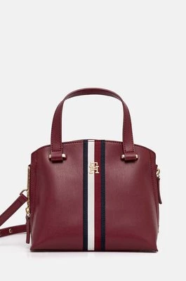 Tommy Hilfiger torebka kolor bordowy AW0AW17066