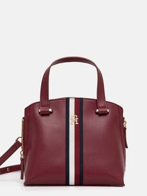 Tommy Hilfiger torebka kolor bordowy AW0AW17066