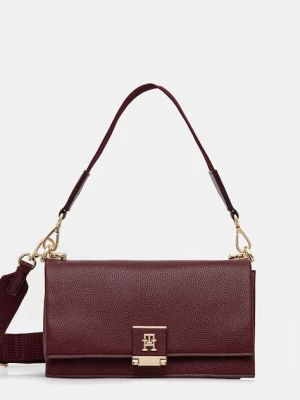 Tommy Hilfiger torebka kolor bordowy AW0AW17726