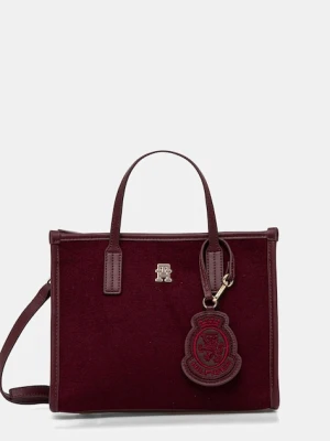 Tommy Hilfiger torebka kolor bordowy AW0AW17852