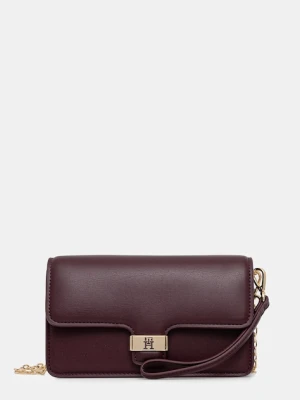 Tommy Hilfiger torebka kolor bordowy AW0AW18288
