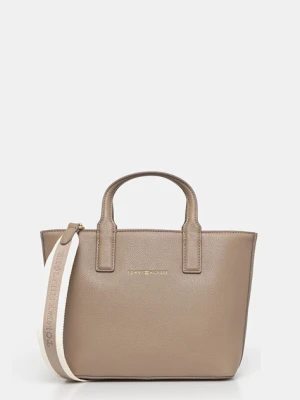 Tommy Hilfiger torebka kolor brązowy AW0AW17448