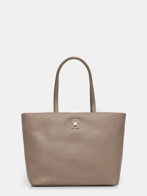 Tommy Hilfiger torebka kolor brązowy AW0AW17528