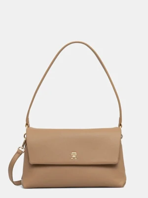 Tommy Hilfiger torebka kolor brązowy AW0AW17695