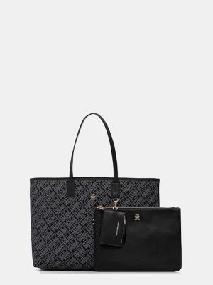 Tommy Hilfiger torebka kolor czarny AW0AW17688