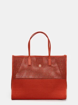 Tommy Hilfiger torebka kolor pomarańczowy AW0AW17640