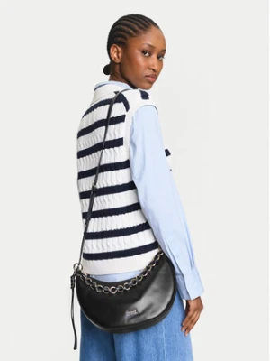 Tommy Hilfiger Torebka Moon Leather Crossover AW0AW17467 Czarny