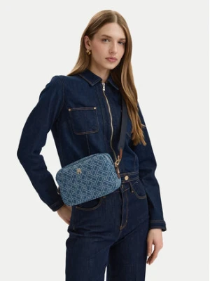 Tommy Hilfiger Torebka Popette Camera Bag Denim Flag AW0AW18610 Niebieski