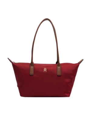 Tommy Hilfiger Torebka Popette East West Tote AW0AW19211 Czerwony