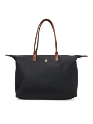 Tommy Hilfiger Torebka Popette Maxi Tote AW0AW17996 Czarny