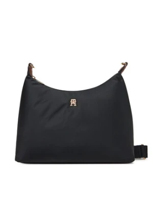 Tommy Hilfiger Torebka Popette Shoulder Bag AW0AW17937 Czarny