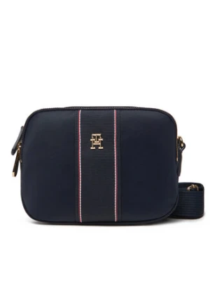 Tommy Hilfiger Torebka Poppy Camera Bag Corp AW0AW17230 Granatowy