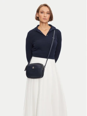 Tommy Hilfiger Torebka Poppy Th Crossover AW0AW15638 Granatowy