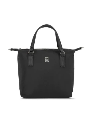 Tommy Hilfiger Torebka Poppy Th Small Tote AW0AW15640 Czarny