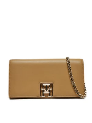 Tommy Hilfiger Torebka Reset Lrg Flap W Chain AW0AW16328 Brązowy