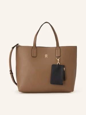Tommy Hilfiger Torebka Satchel Z Woreczkiem beige