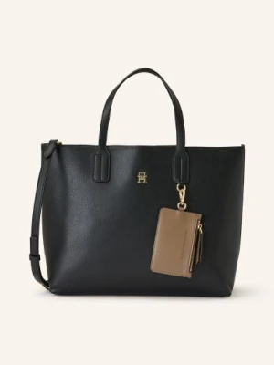 Tommy Hilfiger Torebka Satchel Z Woreczkiem schwarz