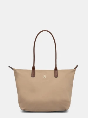Tommy Hilfiger torebka shopper damska beżowy