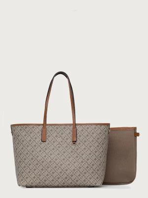 Tommy Hilfiger torebka shopper damska beżowy