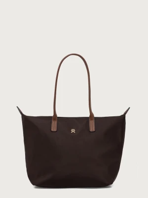 Tommy Hilfiger torebka shopper damska brązowy