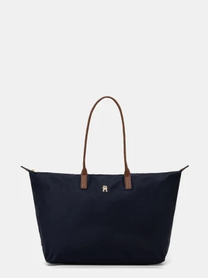 Tommy Hilfiger torebka shopper damska granatowy
