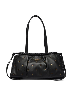 Tommy Hilfiger Torebka Soft Leather Shoulder Bag Studs AW0AW19338 Czarny