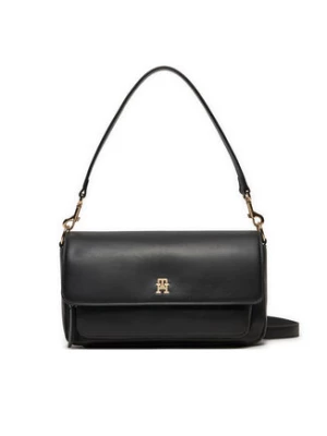 Tommy Hilfiger Torebka Soft Utility Lrg Crossover Pu AW0AW16286 Czarny