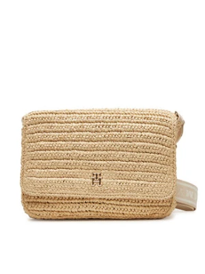 Tommy Hilfiger Torebka Spring Logo Conv Crossover AW0AW17224 Beżowy