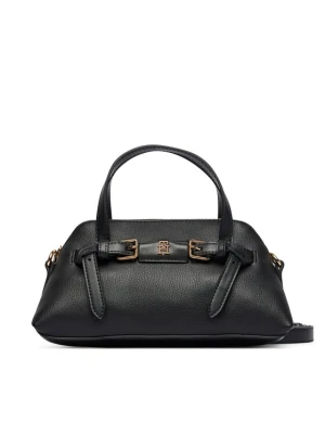 Tommy Hilfiger Torebka Th Buckle Mini Tote AW0AW19034 Czarny