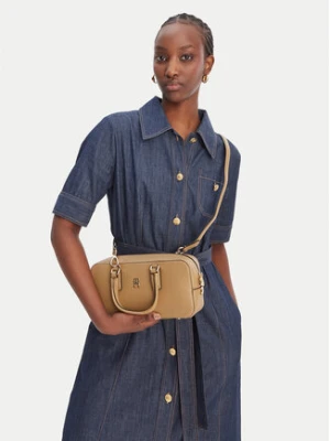 Tommy Hilfiger Torebka Th Daily Crossover AW0AW18378 Brązowy