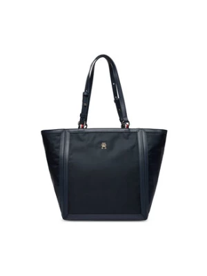 Tommy Hilfiger Torebka Th Essential S Tote AW0AW15717 Granatowy