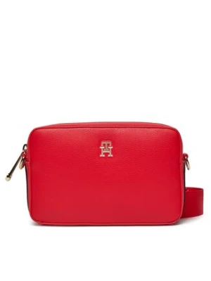 Tommy Hilfiger Torebka Th Essential Sc Camera Bag Corp AW0AW15707 Czerwony