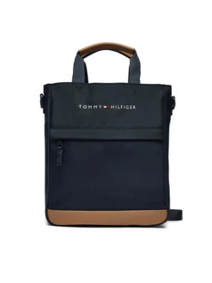 Tommy Hilfiger Torebka Th Essential Shoulder Bag AU0AU01950 Granatowy