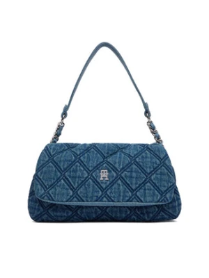 Tommy Hilfiger Torebka Th Feminine Shoulder Bag Denim AW0AW18865 Niebieski