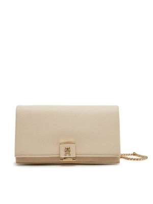 Tommy Hilfiger Torebka Th Her Flap W/Chain AW0AW17403 Beżowy