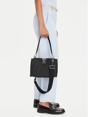 Tommy Hilfiger Torebka Th Her Med Satchel Nylon Sv AW0AW18200 Czarny