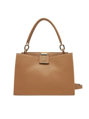 Tommy Hilfiger Torebka Th Her Mini Tote AW0AW17190 Brązowy