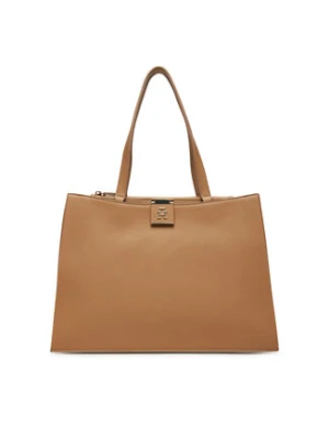 Tommy Hilfiger Torebka Th Her Tote AW0AW17191 Brązowy