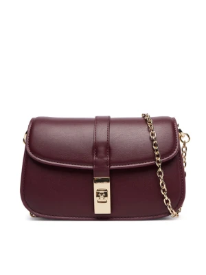 Tommy Hilfiger Torebka Th Heritage Chain Crossover AW0AW19319 Bordowy