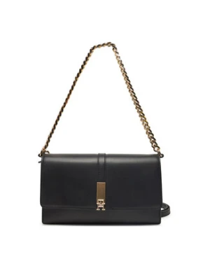 Tommy Hilfiger Torebka Th Heritage Conv Crossover Chain AW0AW17223 Czarny