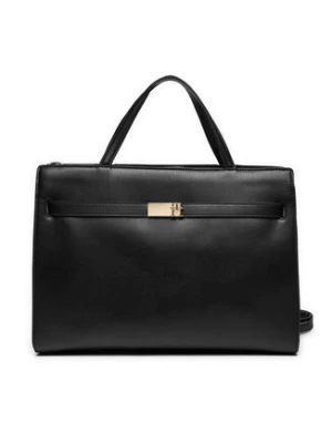 Tommy Hilfiger Torebka Th Heritage Workbag AW0AW16910 Czarny