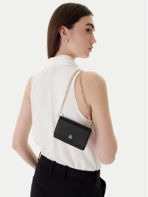 Tommy Hilfiger Torebka Th Icon Card Holder W/Chain AW0AW18248 Czarny