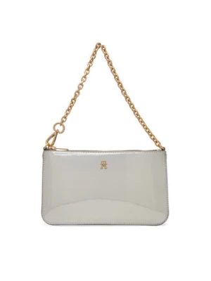 Tommy Hilfiger Torebka Th Icon Chain Shoulder Pouch Met AW0AW18219 Srebrny