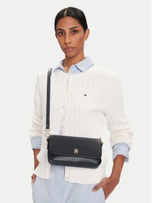 Tommy Hilfiger Torebka Th Icon Conv AW0AW17677 Granatowy