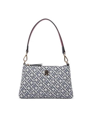 Tommy Hilfiger Torebka Th Jacquard Mini Shoulder Bag AW0AW19006 Niebieski