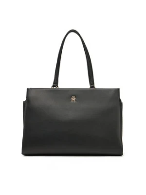 Tommy Hilfiger Torebka Th Legacy Tote AW0AW17197 Czarny