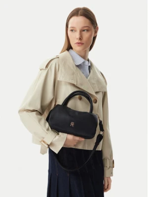 Tommy Hilfiger Torebka Th Logotape Mini Satchel AW0AW18743 Czarny